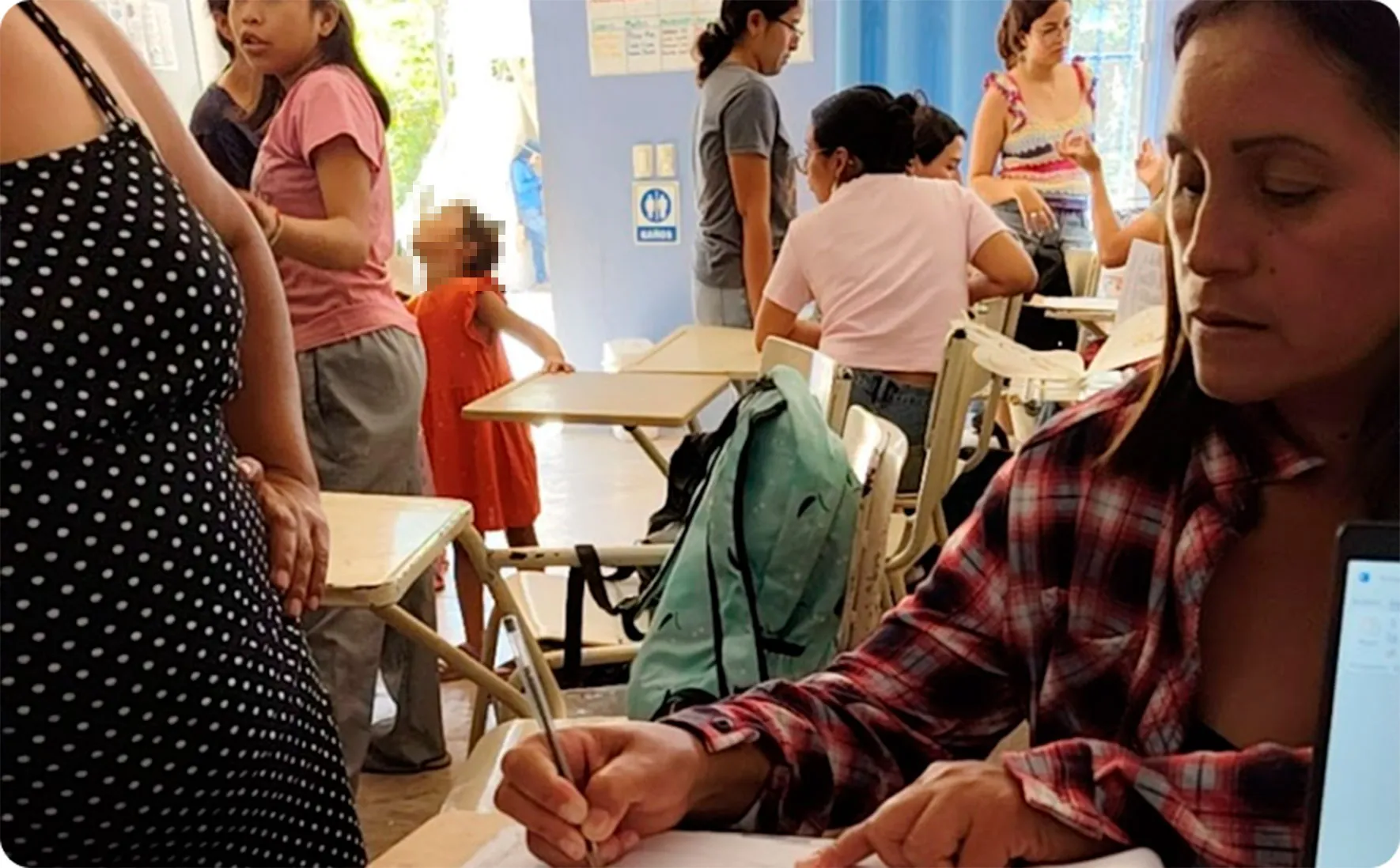 Gráfica de estadísticas para Terapia Familiar Comunitaria (Apoyo Psicológico)