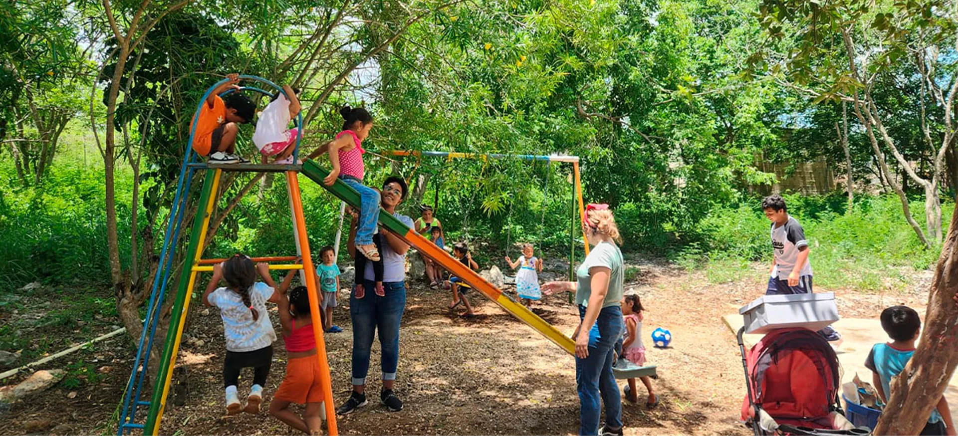 Diversión en parque